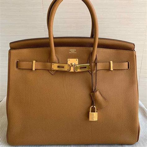 hermes birkin gold 35cm togo|Hermes Birkin togo 35 silver.